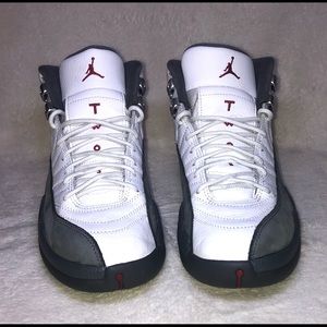 Nike Air Jordan Retro 12 XII “Dark Grey” White Shoes 130690-160 Men’s Size 9.5